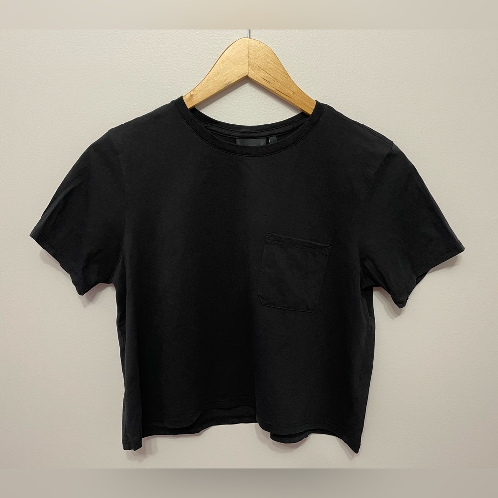 Richer Poorer Cropped Tee Pima Cotton